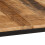VidaXL vidaXL Dining Table 220x90x75 cm Solid Wood Rough Mango dining room table 6