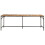 VidaXL vidaXL Dining Table 220x90x75 cm Solid Wood Rough Mango dining room table 2