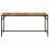 VidaXL vidaXL Dining Table 160x80x75 cm Solid Wood Rough Mango dining room table 2