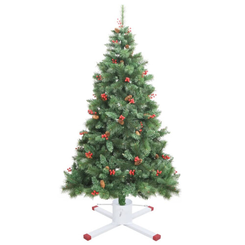 VidaXL vidaXL Christmas Tree Stand Christmas Tree Holder Christmas Tree Base White 2