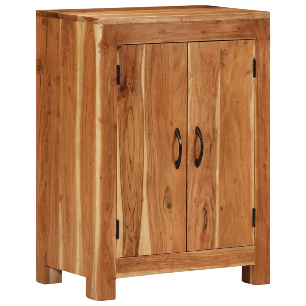 Vidaxl Sideboard Cupboard Side Cabinet Storage Highboard Solid Wood Acacia