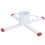 VidaXL vidaXL Christmas Tree Stand Christmas Tree Holder Christmas Tree Base White 1