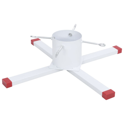 VidaXL vidaXL Christmas Tree Stand Christmas Tree Holder Christmas Tree Base White