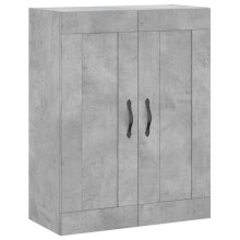 vidaXL Wall Mounted Cabinet Bathroom Cabinet Concrete Grey Engineered Wood