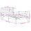 VidaXL vidaXL Bed Frame with Headboard Bed 75x190 cm Small Single Solid Wood Pine 4