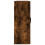 VidaXL vidaXL Wall Mounted Cabinets Bathroom Cupboard Side Cabinet 2 pcs Smoked Oak 7