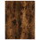 VidaXL vidaXL Wall Mounted Cabinets Bathroom Cupboard Side Cabinet 2 pcs Smoked Oak 6