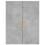 VidaXL vidaXL Wall Mounted Cabinets Bathroom Cupboard Cabinet 2 pcs Concrete Grey 6