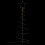 VidaXL vidaXL LED Christmas Tree 100 LEDs Warm White 150 cm waterfall Xmas tree light 7