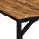 VidaXL vidaXL Dining Table 200x100x75 cm Solid Wood Rough Mango dining room table 5