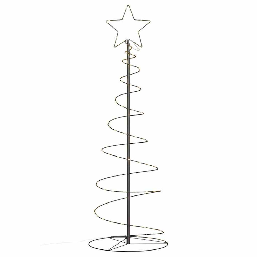 Vidaxl Led Christmas Tree 100 Leds Warm White 150 Cm Waterfall Xmas Tree Light