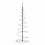 VidaXL vidaXL LED Christmas Tree 100 LEDs Warm White 150 cm waterfall Xmas tree light 5