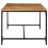 VidaXL vidaXL Dining Table 200x100x75 cm Solid Wood Rough Mango dining room table 3