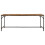 VidaXL vidaXL Dining Table 200x100x75 cm Solid Wood Rough Mango dining room table 2