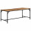VidaXL vidaXL Dining Table 180x90x75 cm Solid Wood Rough Mango dining room table 10