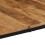 VidaXL vidaXL Dining Table 180x90x75 cm Solid Wood Rough Mango dining room table 6