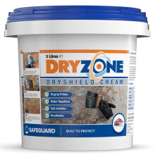 Dryshield Cream 5L: Dryzone System: Salt Resistant Masonry Cream