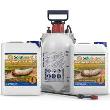 SoluGuard Woodworm Ready To Use and Sprayer 2 x 5 Litres