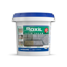 Roxil Patio Sealer Cream (5L) 10 Year Weatherproofing Sealant, High-Strength Block Paving and Patio Seal
