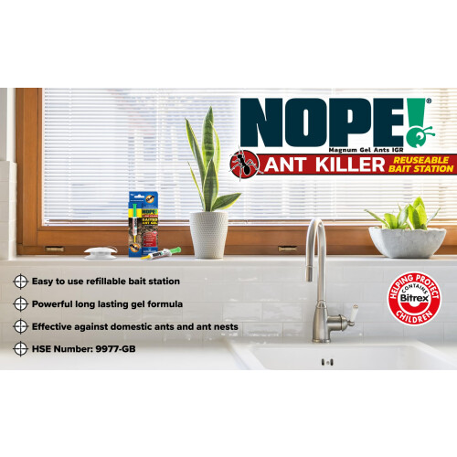 NOPE! Refillable Bait Stations and Syringes 1 x 2 1