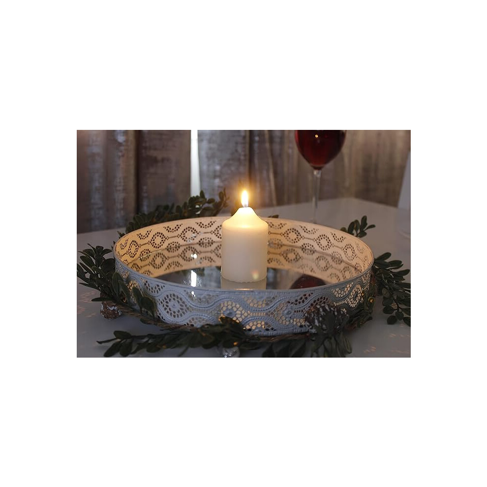 Marco Paul Ivory Church Pillar Candle 25 Hour Long Burn Time Candles-image-OPC-PHZCJJM-NEW