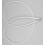 Dunnet Tools White Net Curtain Wire and Hooks Set - 3M Curtain wire 4