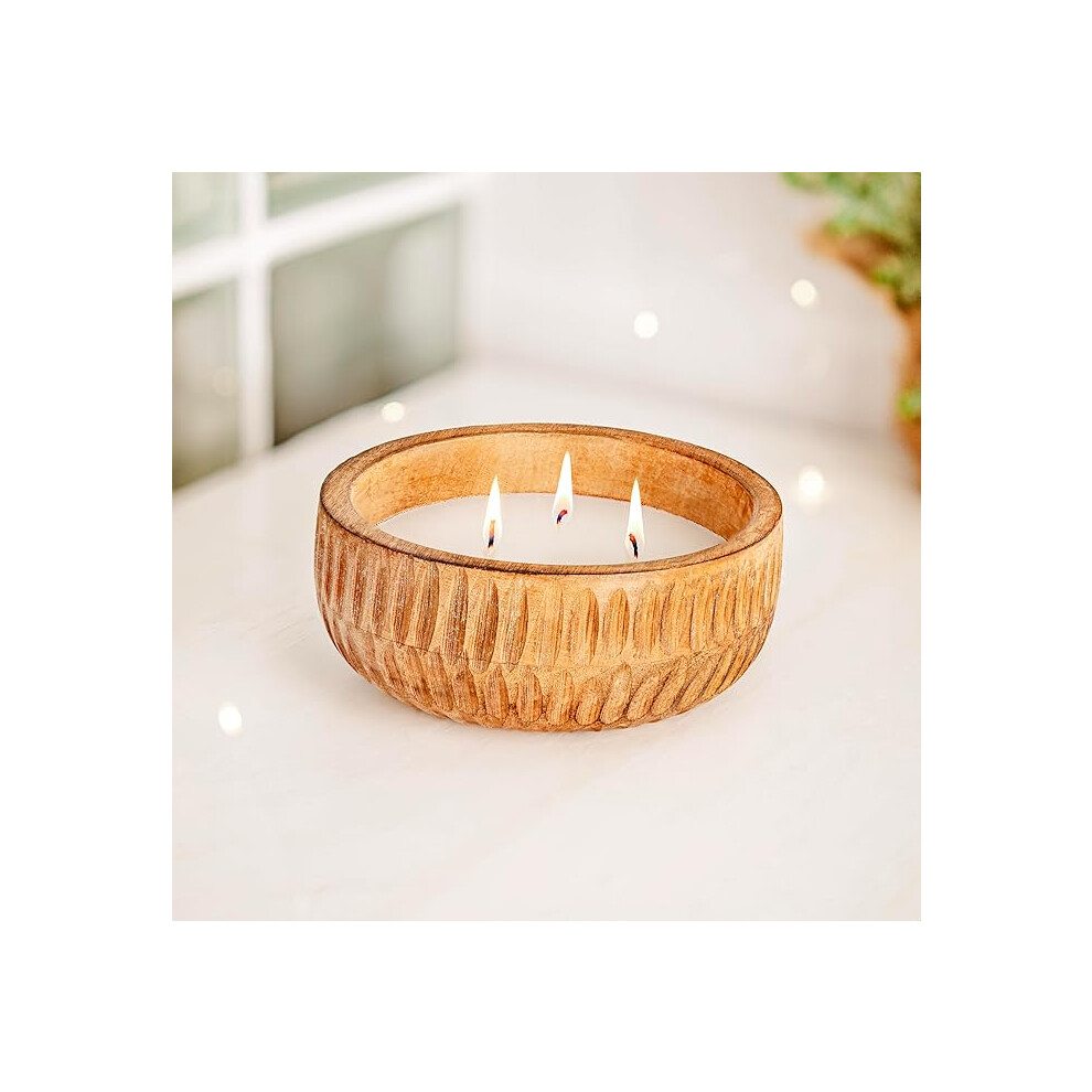 Marco Paul Modern Wooden Pot Candle Set Long Burn Time Wax Candles-image-OPC-PHZCJPG-NEW