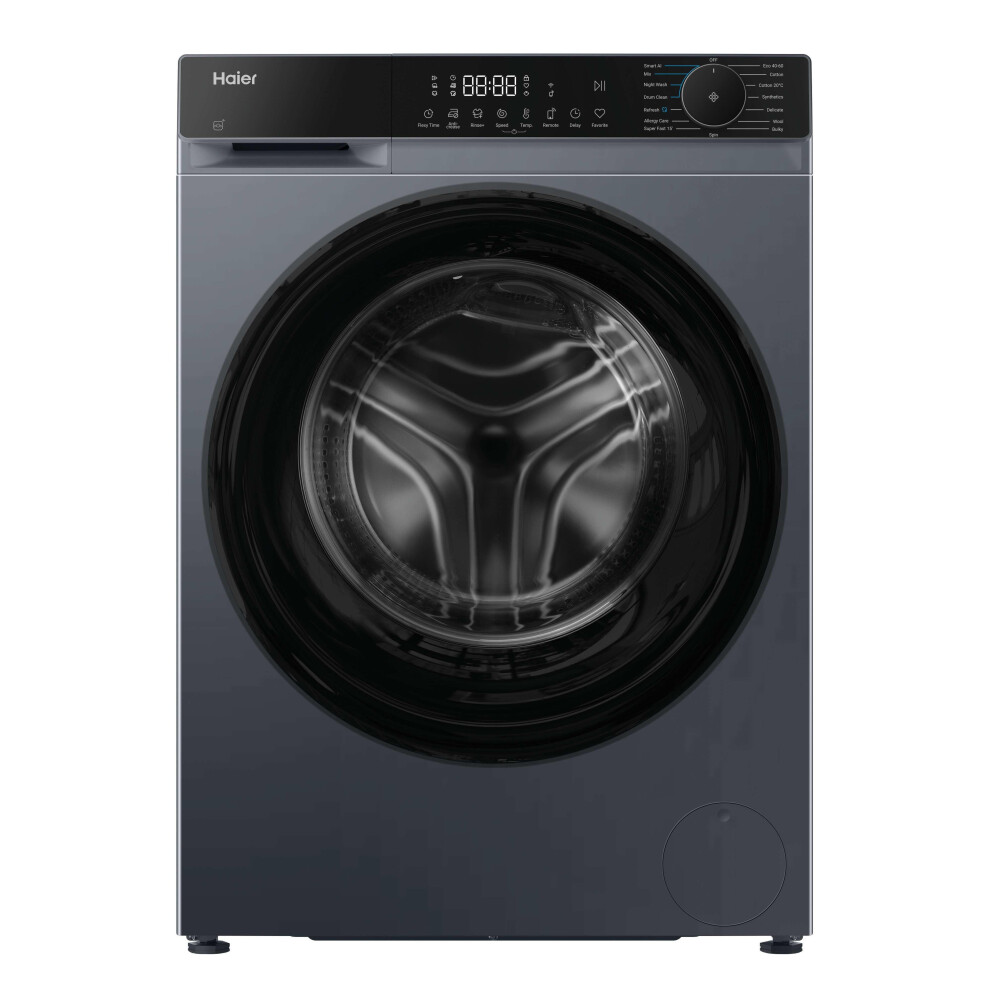 Haier X5 Hw100bp14357guuk 10Kg Washing Machine With 1400 Rpm - Graphite - A Rated