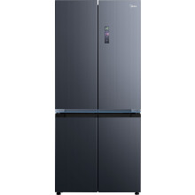 Midea Insta Fit Master American Fridge Freezer - Midnight Glass - E Rated
