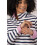 LightHouse (UK 16, Navy Sage Rose Stripe) Womens Haven Jersey 5
