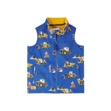 (5-6 Yrs, JCB Pattern) Alex Kids Printed Gilet