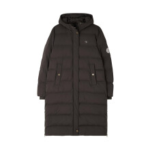 (UK 16, Cocoa) Savannah Womens Long Padded Jacket