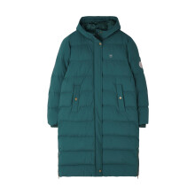 (UK 14, Pine) Savannah Womens Long Padded Jacket