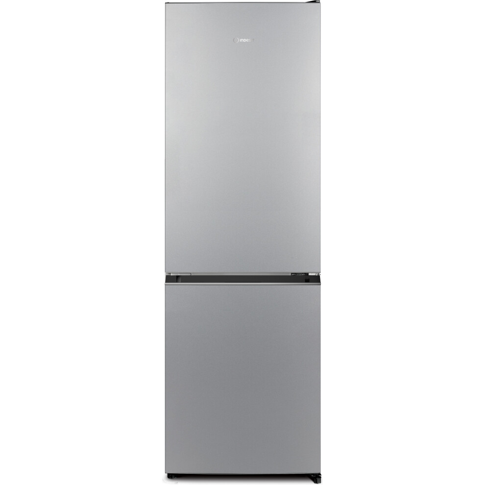 Indesit Ink2 5322 S4uk 184Cm High 70/30 No Frost Fridge Freezer - Silver - E Rated
