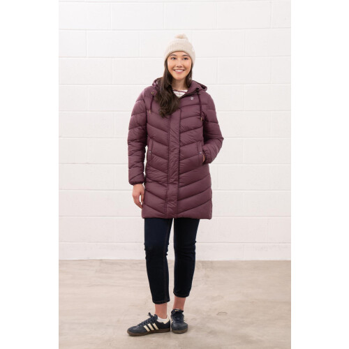 LightHouse (UK 16, Cranberry) Laurel Womens Padded Jacket 1