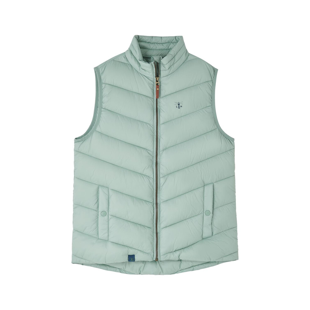 Lighthouse (Uk 18, Sage) Womens Laurel Warm Gilet - Ladies Lightweight Padded Sleeveless Vest
