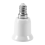 Adaptador de soquete E14 para E27 com extensão de base para lâmpadas LED/CFL 3