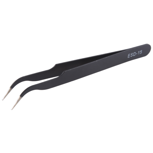 Pinzette curvate per orefici, hobby e perline - Utensile manuale 2