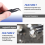 Pinzette curvate per orefici, hobby e perline - Utensile manuale 6
