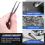 Pinzette curvate per orefici, hobby e perline - Utensile manuale 8