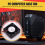 40 mm  10 mm 4010 9-bladet børsteløs DC 12V kølevifte 6
