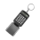 Calculadora Eletrônica Mini de 8 Dígitos com Carcaça de Plástico Cinza e Chaveiro 4