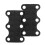 Fecho Magnético para Calçados - Amarração Rápida - 1 par (Preto) 3