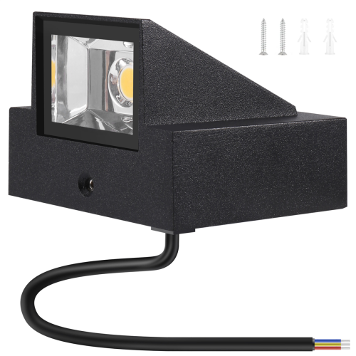 Luce LED da Parete 5W Moderna Impermeabile per Esterni, Perfetta per Corridoio, Cortile, Cancello, Terrazza, Balcone e Giardino 2