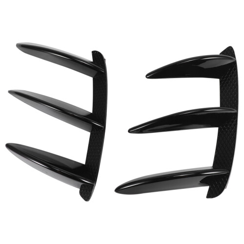 Spoiler de lábio do para-choque traseiro com canards para W176 A200 A250 A45 1