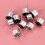 10 pezzi capsula condensatore elettrete per microfono, 9,7 mm  7 mm, 2 pin 9