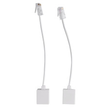2 db férfi 8P4C / RJ45 RJ11 6P4C Ethernet adapter M/F