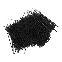 1000 peças de nylon pretas, abraçadeiras para prender wrap 95 mm x 2 mm
