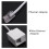 2x samec 8P4C / RJ45 RJ11 6P4C Ethernet adaptér M/F 6