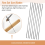 Scroll Saw Blades Plain End 5 Inch 24PCS 12 TPI Regular Tooth for Woodworking DIY 5